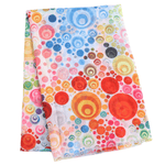 Load image into Gallery viewer, luscious scarves Scarf Light Weight Abstract Circle Print Scarf