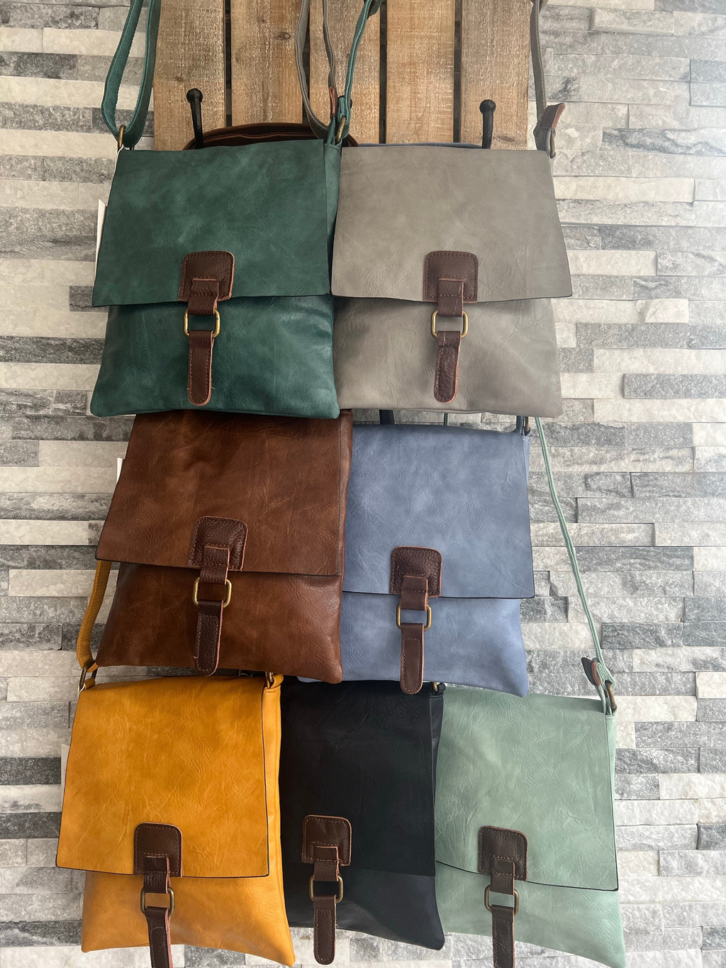 lusciousscarves Handbags Faux leather crossbody bag