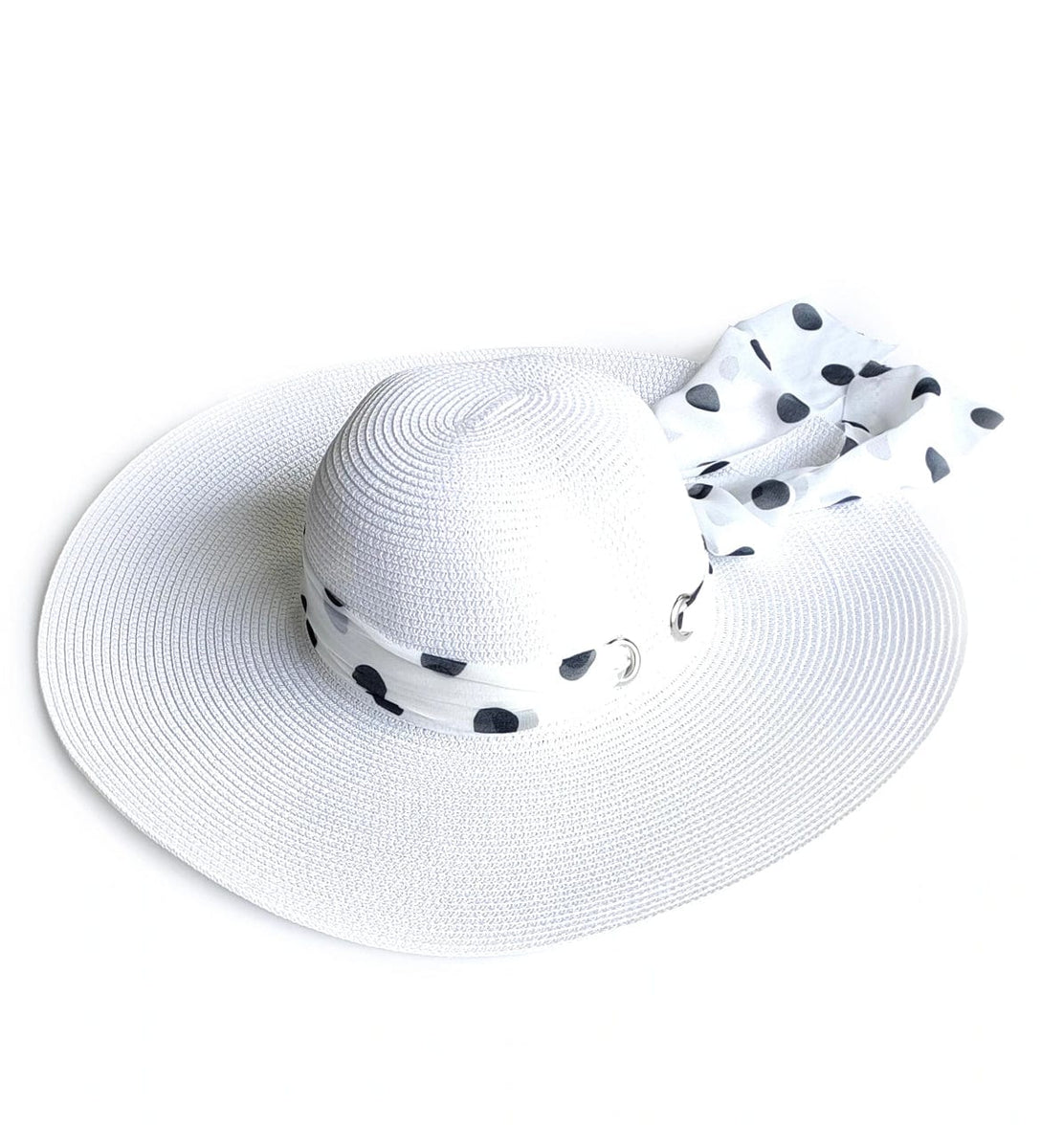 Ladies white sun hat on sale