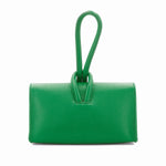 Load image into Gallery viewer, lusciousscarves Italian Leather Clutch Bag , Evening Bag with Loop Handle, Available in 23 Colours

