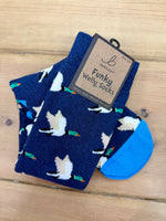 Load image into Gallery viewer, Bartleby’s Soft Cotton Welly Socks , Funky Novelty Designs
