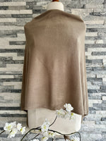 Load image into Gallery viewer, Light Weight Summer Poncho Fine Knit , available in 29 Colours.
