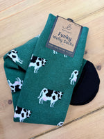 Load image into Gallery viewer, Bartleby’s Soft Cotton Welly Socks , Funky Novelty Designs
