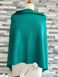 Light Weight Summer Poncho Fine Knit , available in 29 Colours.