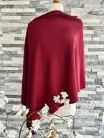 Load image into Gallery viewer, Light Weight Summer Poncho Fine Knit , available in 29 Colours.
