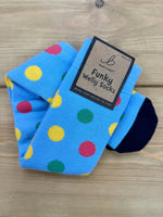 Load image into Gallery viewer, Bartleby’s Soft Cotton Welly Socks , Funky Novelty Designs
