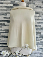 Load image into Gallery viewer, Light Weight Summer Poncho Fine Knit , available in 29 Colours.
