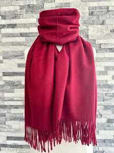 Cashmere Blend Plain Pashmina Wrap