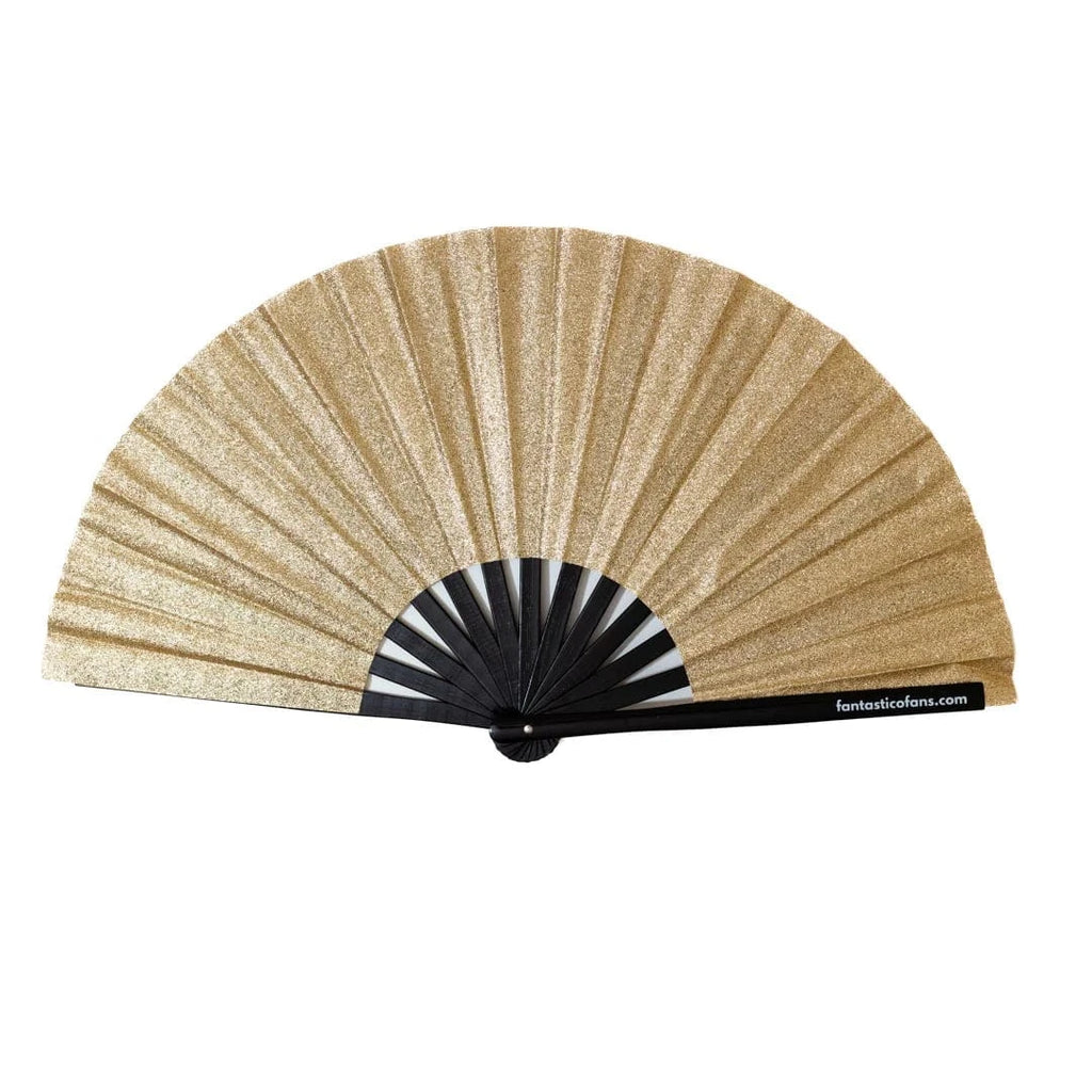 luscious scarves Apparel & Accessories Fantastico Champagne Mega Hand Fan / Decorative Fan  XL