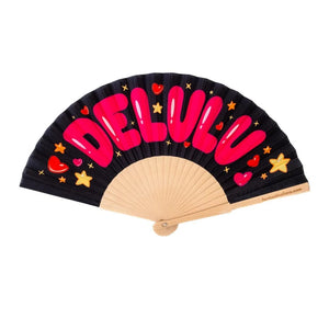 luscious scarves Apparel & Accessories Fantastico Delulu 23cm Hand fan