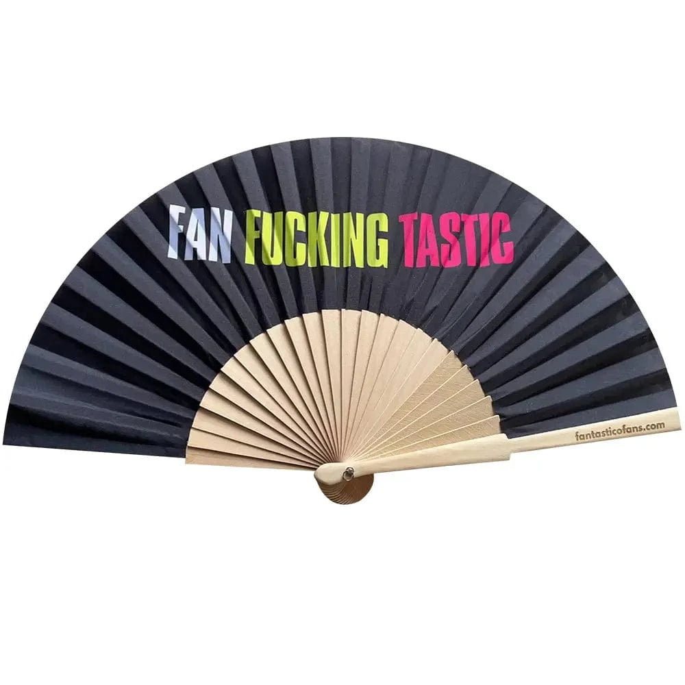 luscious scarves Apparel & Accessories Fantastico Fan Fucking Tastic Hand Fan 23cm.
