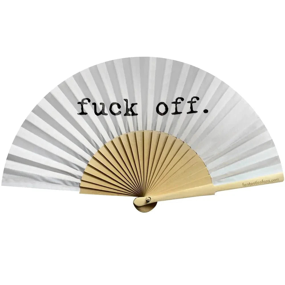 luscious scarves Apparel & Accessories Fantastico Fuck Off Hand Fan 23cm.