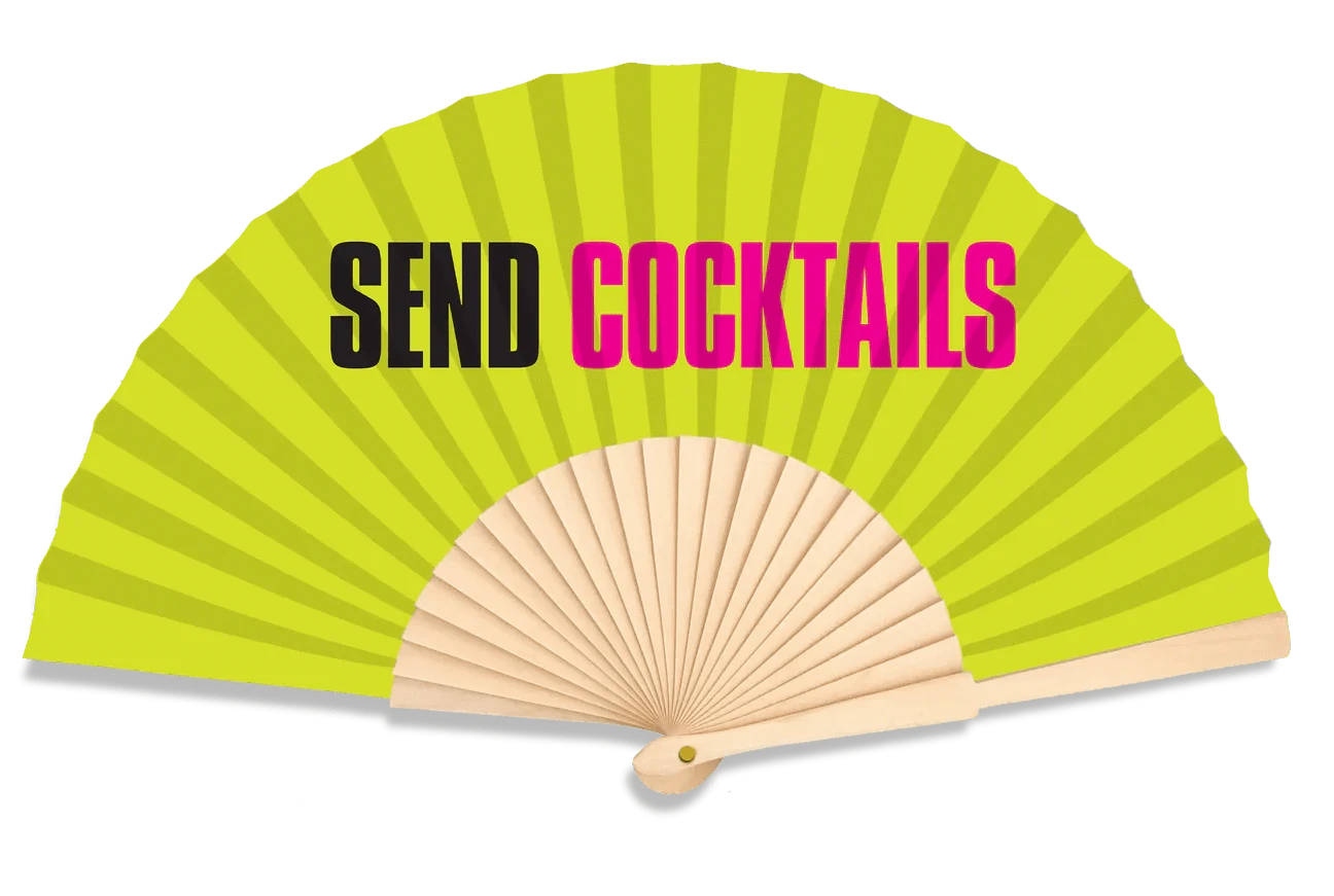 luscious scarves Apparel & Accessories Fantastico Hand Fan, Send Cocktails Design .