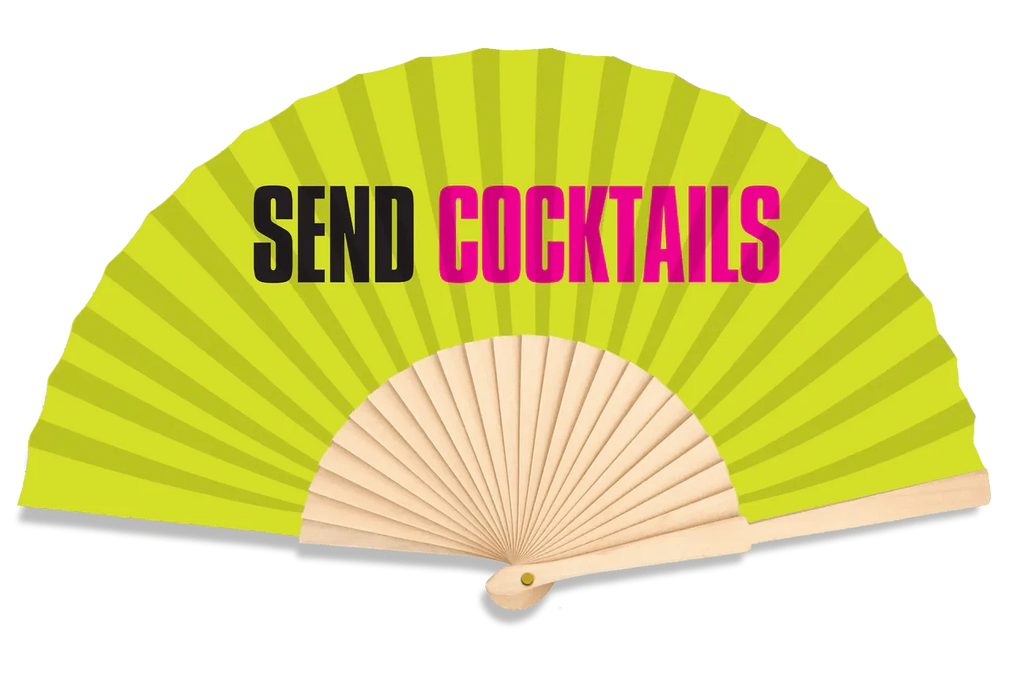 luscious scarves Apparel & Accessories Fantastico Hand Fan, Send Cocktails Design .