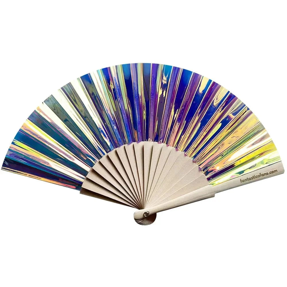 luscious scarves Apparel & Accessories Fantastico Hologram Hand Fan Unicorn 23cm