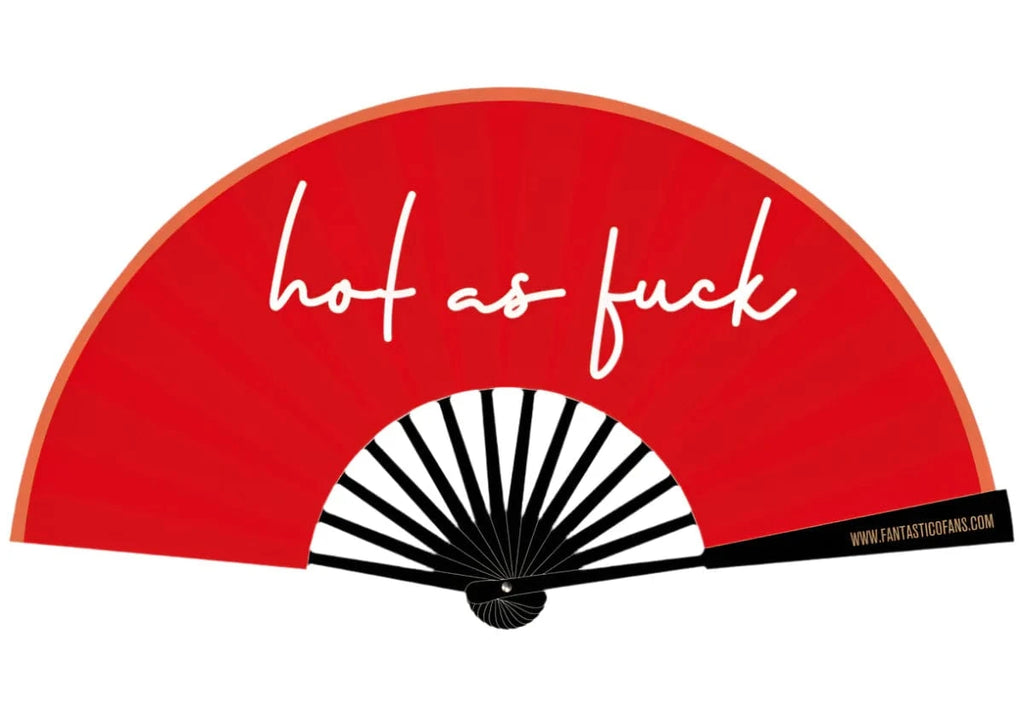 luscious scarves Apparel & Accessories Fantastico Hot As Fuck` Hand Fan / Decorative Fan  XL