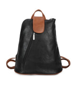 Load image into Gallery viewer, luscious scarves Backpacks Faux Leather Large Triangular Backpack / Shoulder Bag
