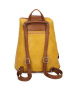 Load image into Gallery viewer, luscious scarves Backpacks Faux Leather Large Triangular Backpack / Shoulder Bag
