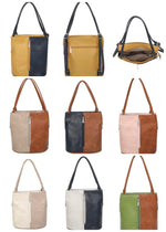 Load image into Gallery viewer, luscious scarves Backpacks Faux Leather Shoulder Bag Convertible Backpack.
