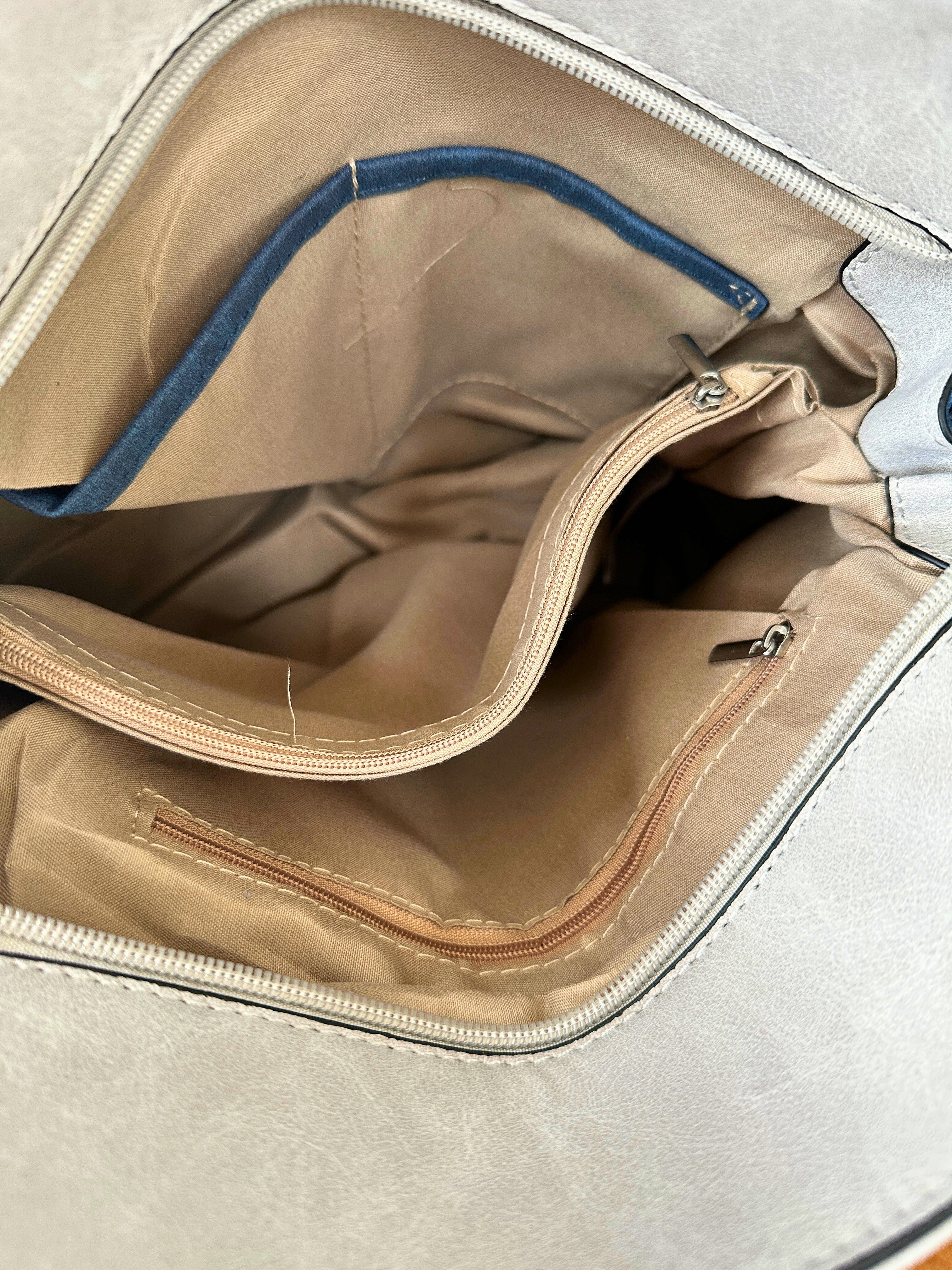 luscious scarves Backpacks Faux Suede Shoulder Bag Convertible Backpack.