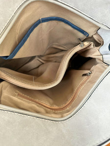 luscious scarves Backpacks Faux Suede Shoulder Bag Convertible Backpack.