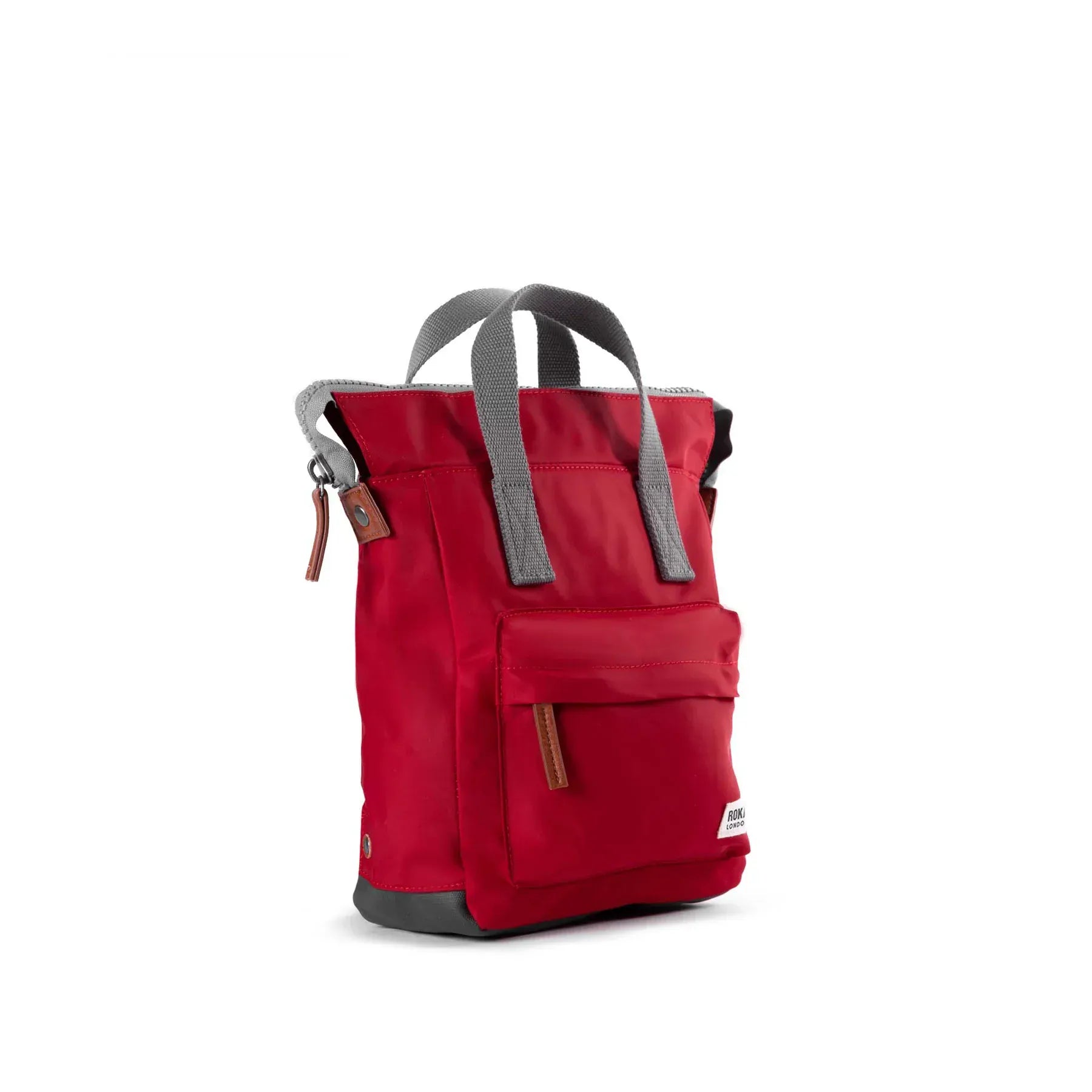 luscious scarves Backpacks Roka Bantry B Backpack in Cranberry Red , Recycled Nylon Small Size