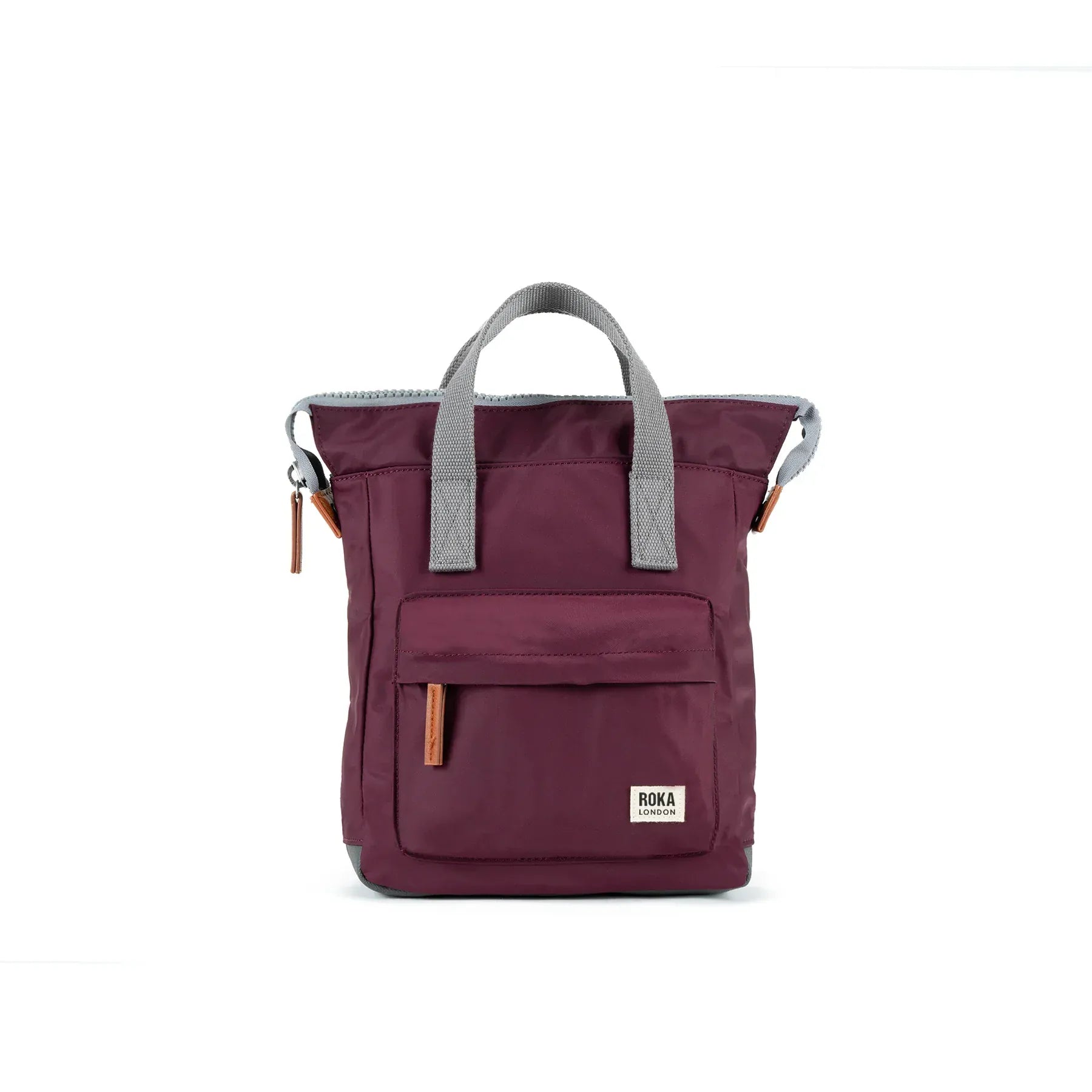 luscious scarves Backpacks Roka Bantry B Backpack in Mulberry , Recycled Nylon Small Size