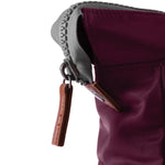 Load image into Gallery viewer, luscious scarves Backpacks Roka Bantry B Backpack in Mulberry , Recycled Nylon Small Size
