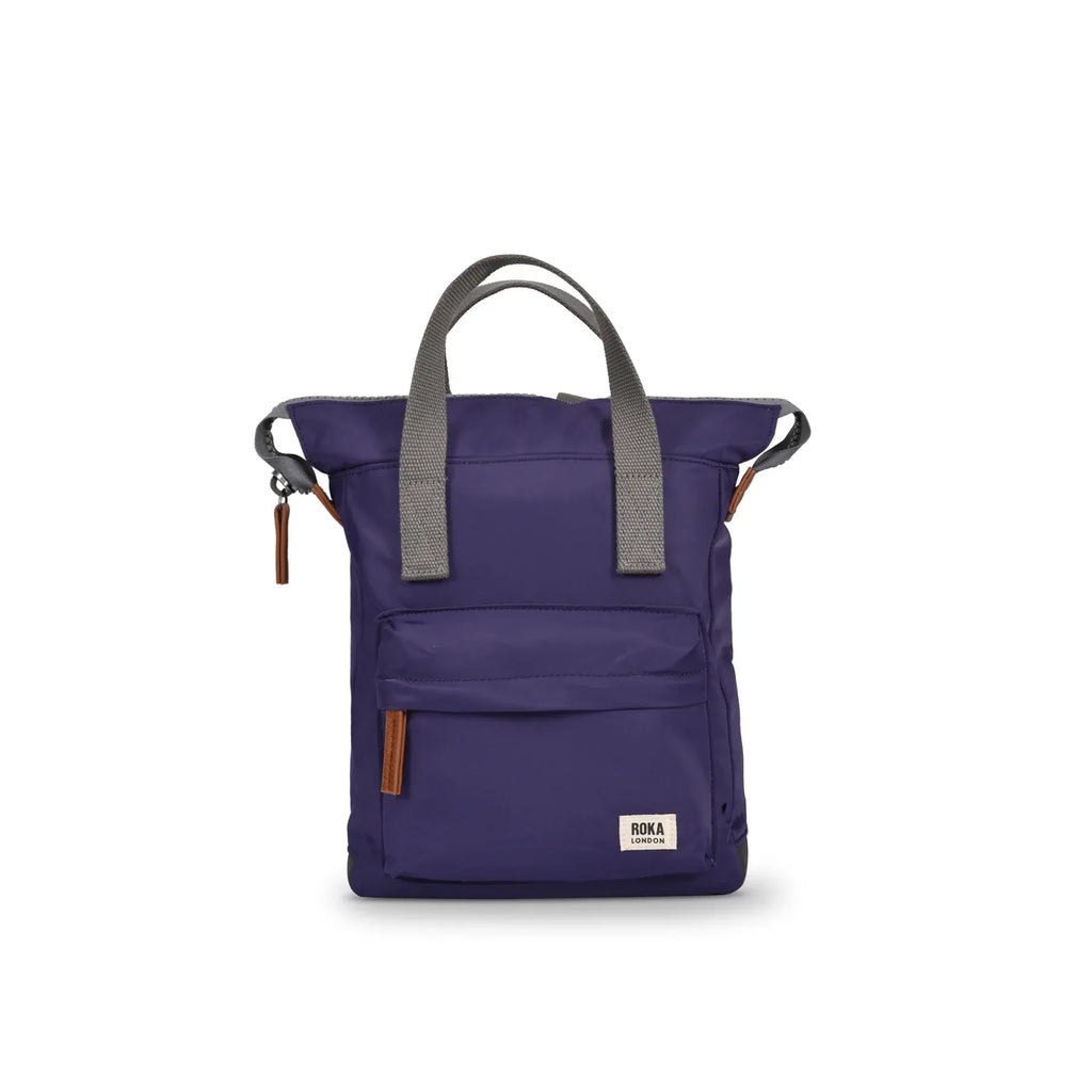 luscious scarves Backpacks Roka Bantry B Backpack in Mulberry , Recycled Nylon Small Size