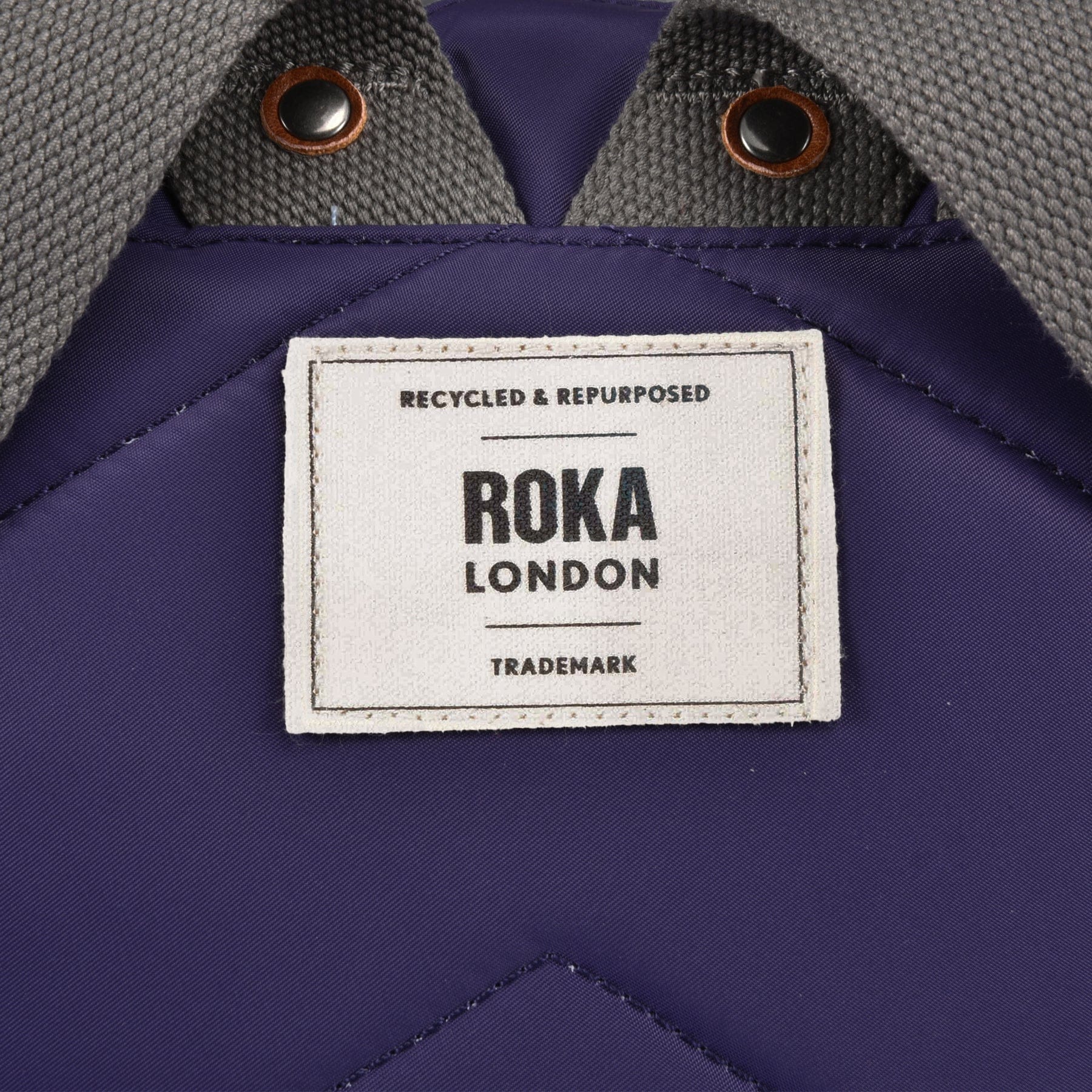 luscious scarves Backpacks Roka Bantry B Backpack in Mulberry , Recycled Nylon Small Size
