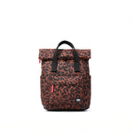 Load image into Gallery viewer, luscious scarves Backpacks Roka Canfield B Roll Top Backpack in Scarlett Leopard Small
