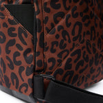 Load image into Gallery viewer, luscious scarves Backpacks Roka Canfield B Roll Top Backpack Scarlett Leopard Medium Size
