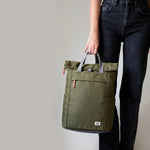 Load image into Gallery viewer, luscious scarves Backpacks Roka Finchley Backpack in Moss Green
