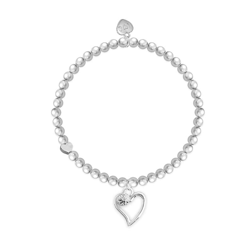 luscious scarves Bracelets Life Charms Silver Plated 60th Birthday Bracelet with gift box
