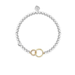 Load image into Gallery viewer, luscious scarves Bracelets Life Charms Silver Plated Love Between Mother and Daughter Bracelet with gift box
