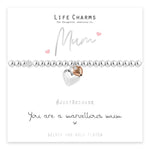 Load image into Gallery viewer, luscious scarves Bracelets Life Charms Silver Plated Marvellous Mum Bracelet with gift box
