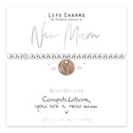 Load image into Gallery viewer, luscious scarves Bracelets Life Charms Silver Plated New Mum Bracelet with gift box
