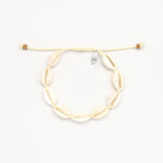 Load image into Gallery viewer, luscious scarves Bracelets Pineapple Island Halcyon Turquoise &amp; Shell Bracelet Trio Set
