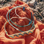 Load image into Gallery viewer, luscious scarves Bracelets Pineapple Island Tropical Swells Bracelet Set

