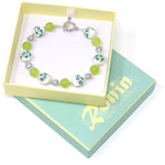 Load image into Gallery viewer, luscious scarves Bracelets Ronin Gemstone Jewellery Fern B2 Bracelet
