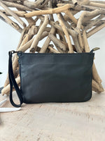 Load image into Gallery viewer, luscious scarves clutch bag Italian Leather Small Zebra Clutch Bag
