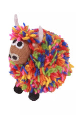 Load image into Gallery viewer, luscious scarves decoration Pachamama Archie The Highland Colourful Cow , Hand Felted, Fair Trade
