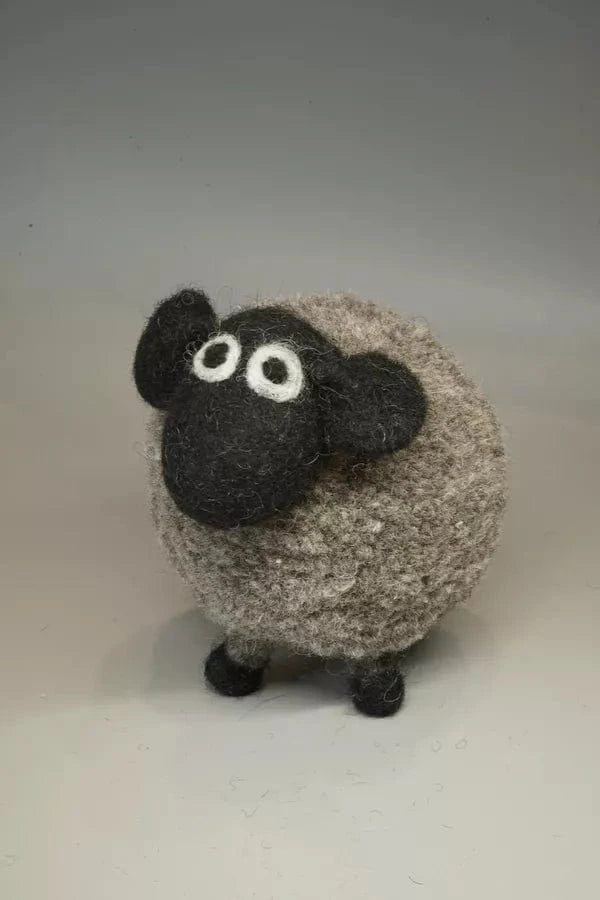 luscious scarves decoration Pachamama Hand Felted Derek the Domestic Sheep Ornament , Fairtrade