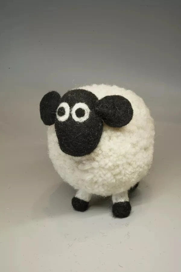 luscious scarves decoration Pachamama Hand Felted Diana the Domestic Sheep Ornament , Fairtrade