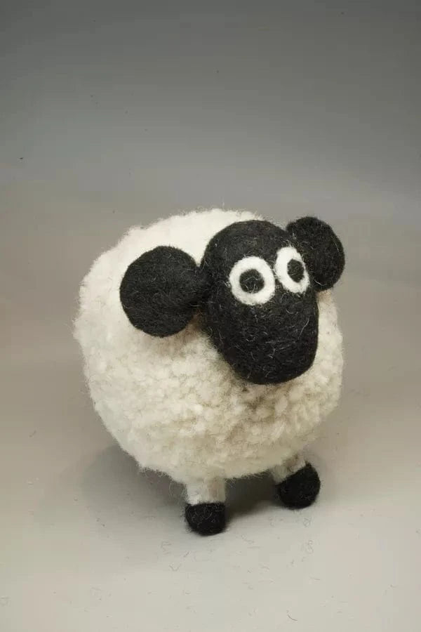 luscious scarves decoration Pachamama Hand Felted Diana the Domestic Sheep Ornament , Fairtrade