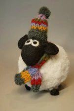 Load image into Gallery viewer, luscious scarves decoration Pachamama Hand Felted Margaret the Lakeland Sheep Ornament , Fairtrade
