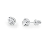 Load image into Gallery viewer, luscious scarves Earrings Life Charms Diamond crystal silver studs
