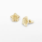 Load image into Gallery viewer, luscious scarves Earrings Life Charms Gold lotus stud earrings
