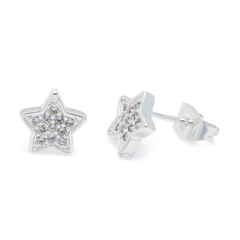 luscious scarves Earrings Life Charms stardust silver studs