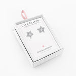 Load image into Gallery viewer, luscious scarves Earrings Life Charms Twinkle stars silver studs
